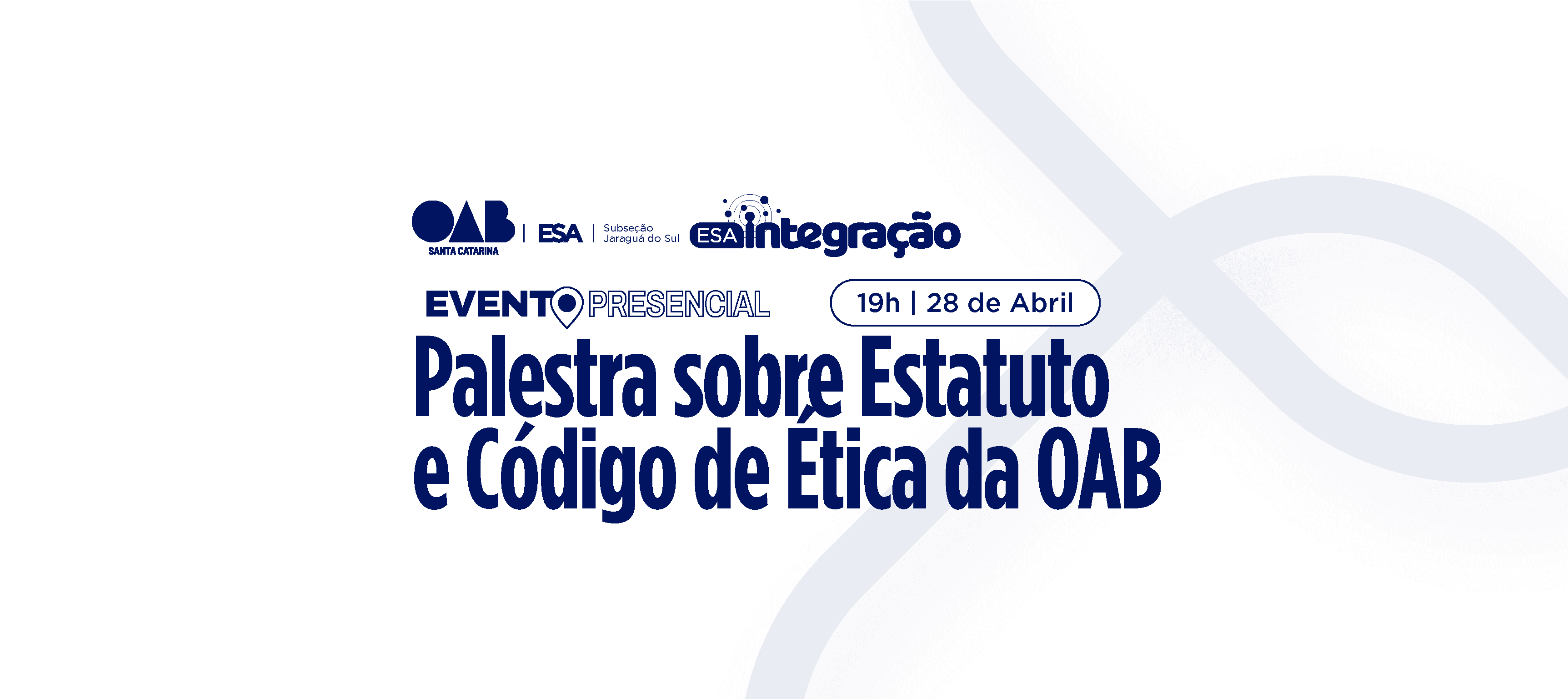 Palestra sobre Estatuto e Código de Ética da OAB