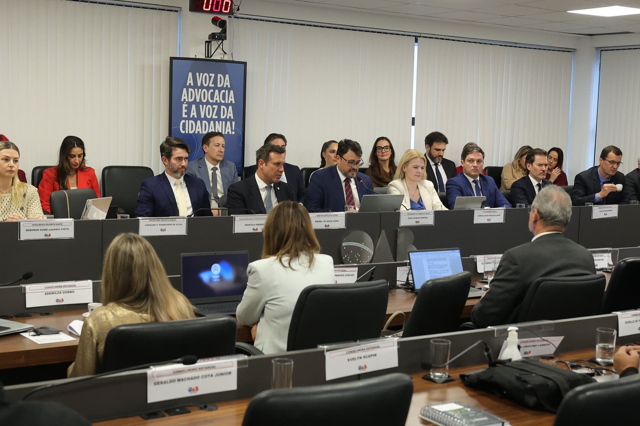 Conselho Pleno da OAB/SC discute inscrição suplementar e outras pautas estratégicas