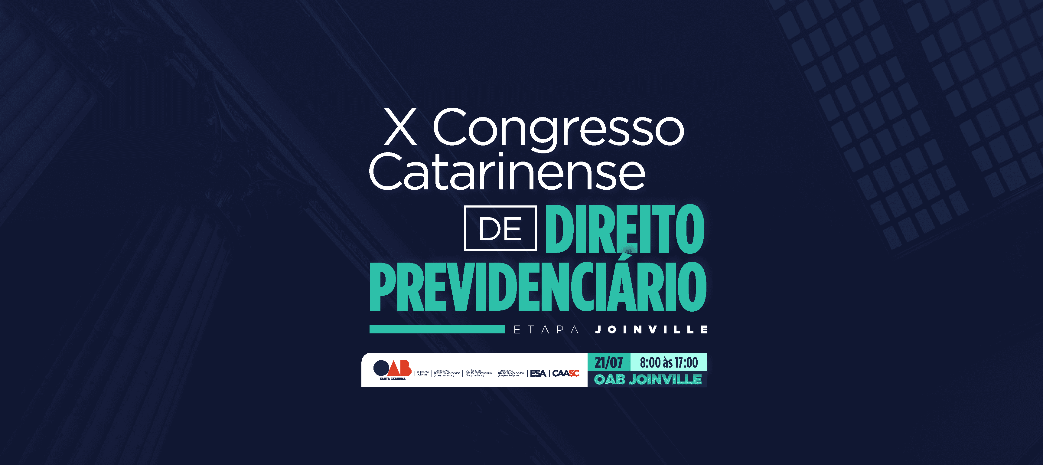 X Congresso Catarinense de Direito Previdenciário discute inteligência artificial e novas teses em Joinville