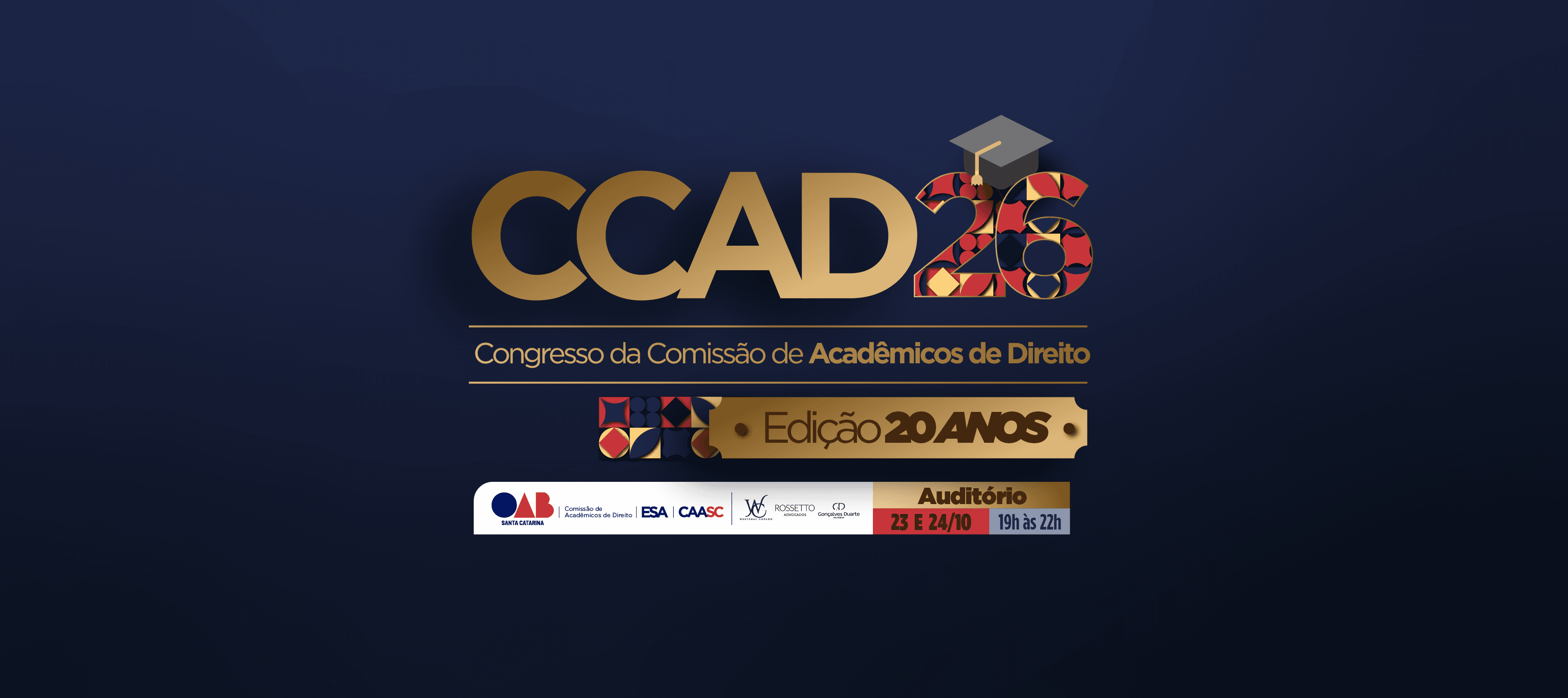 Congresso da Comissão de Acadêmicos 2026 - CCAD26