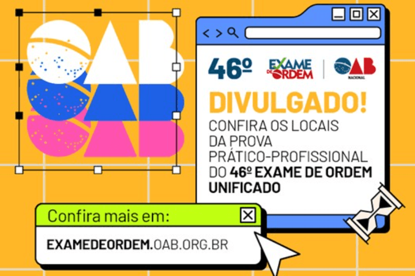 Confira os locais de prova da segunda fase do 46º Exame de Ordem Unificado