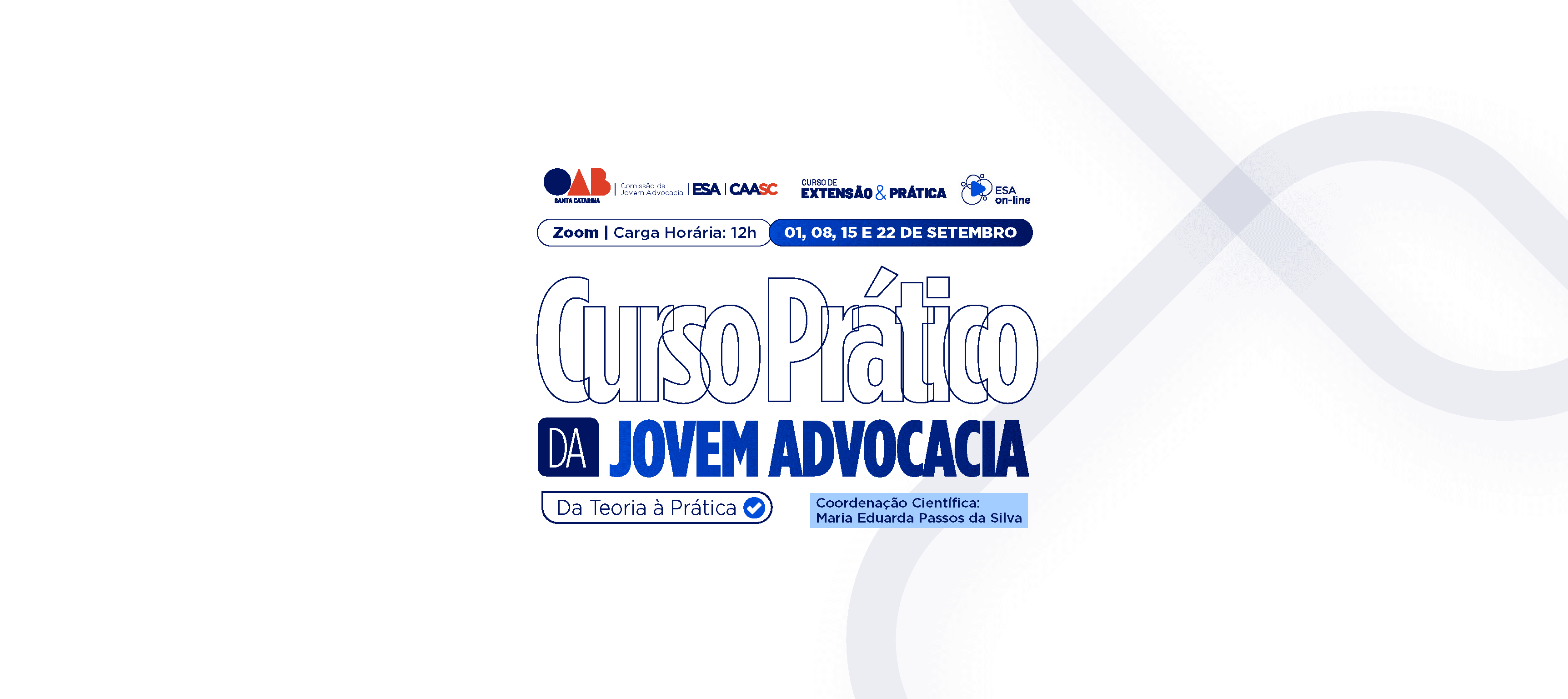 CURSO PRÁTICO DA JOVEM ADVOCACIA — DA TEORIA À PRÁTICA
