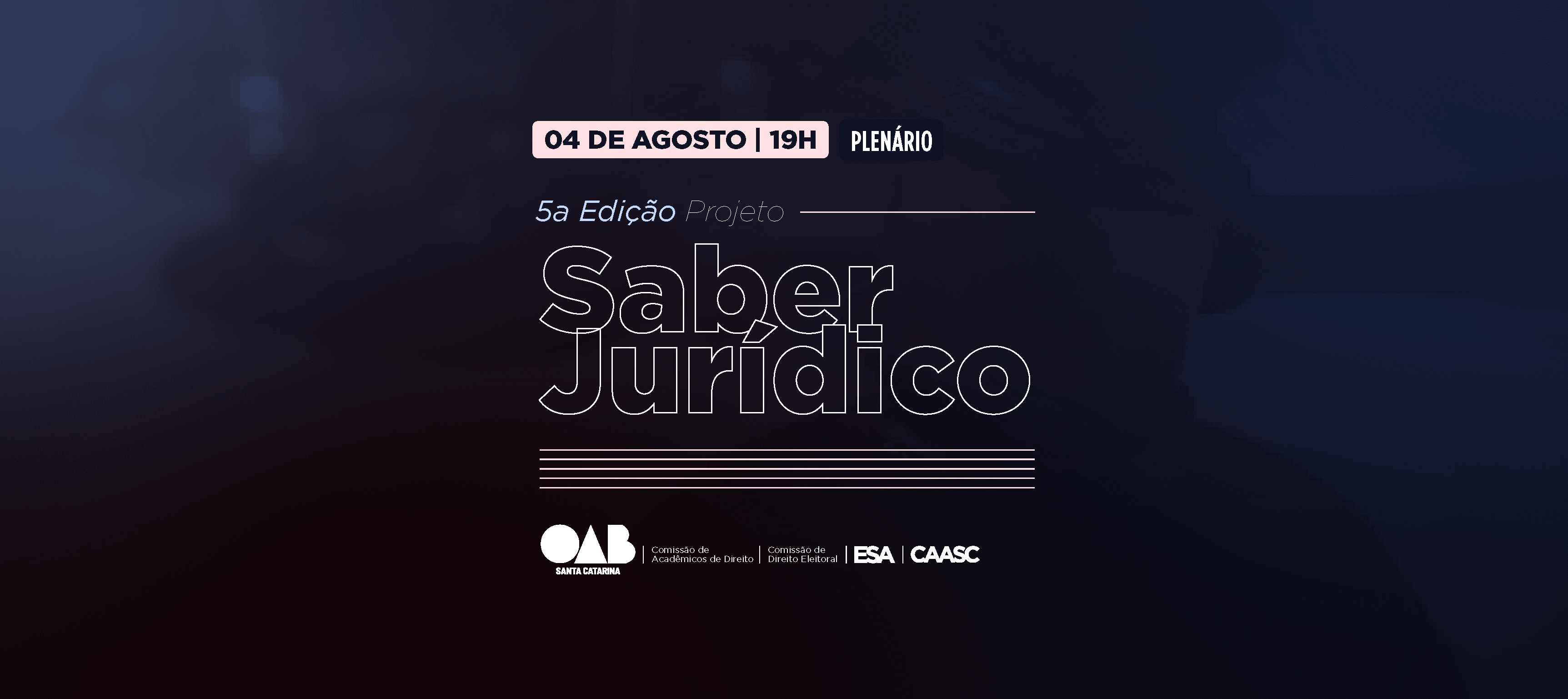 4a Edição Projeto Saber Jurídico: Inteligência Artificial e Integridade Eleitoral